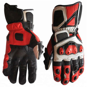 Customized Men's Premium Leather Racing <b>Gloves</b> for Motorcycle Outdoor Sports <b>Touch</b> Screen Wholesale Rate for Motorbike Riding - Product Image 4