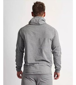 Custom Logo Blank Winter <b>Pullover</b> <b>Men</b> Sweat Suit Hoodie Solid Slim Elastic Waist Jogging Active Wear Breathable Quick Dry - Product Image 6