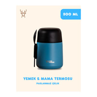 Ensemble d'alimentation pour bébé 500 ml sans BPA, à débit rapide, avec thermos pour garder les boissons chaudes/froides et les glaçons congelés pendant 48 heures, pour les bébés de 0 à 12 mois