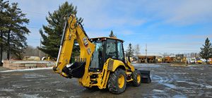 Chargeuse sur pneus CAT 420XE/420F d'occasion à prix avantageux, chargeuse-pelleteuse d'occasion en bon état - Product Image 2