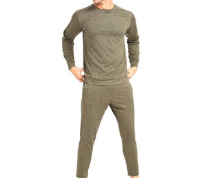 Hombres chándal ropa de calle de alta calidad personalizado algodón polar Jogging cuello redondo entrenamiento chándal diseño de servicio OEM - Product Image 1