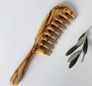 Peine para Barba Antiestático de Madera de Melocotón Natural Negro al por Mayor con Dientes de Bambú, Diseño de Bolsillo con Logotipo Personalizado, Peine Común - Product Image 3