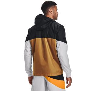 2025 nouveau style personnalisé Shorts et veste ensemble nouveauté élégant bloc de couleur personnalisé fermeture éclair coupe-vent ensemble court - Product Image 6