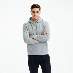 New <b>Men's</b> Fashion Unisex Gym <b>Hoodie</b> <b>Oversized</b> Long Sleeve Pullover Embroidered Applique Techniques Plain Pullover <b>Hoodie</b> <b>For</b> <b>Men</b> - Product Image 2