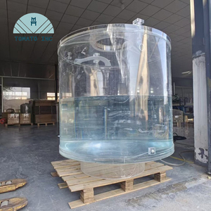 Acuario Redondo de Acrílico PMMA TOMATO de 600L para Uso Doméstico con Garantía de por Vida, Fácil de Limpiar - Product Image 5