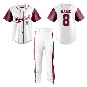 2025 nuevo estilo personalizado impreso béisbol Softball uniforme tela de alta calidad envío rápido equipo desgaste uniforme de béisbol proveedor - Product Image 1
