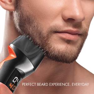 Recortadora de Barba Profesional Beard Designer Sh500Bsc, 1.629 Libras, Negro Naranja, Acero Inoxidable, IPX7, Batería USB para el Hogar - Product Image 6