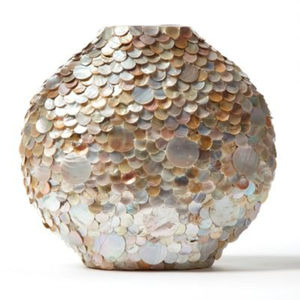 Nuevo florero decorativo de mesa de diseño antiguo, jarrones y macetas de nácar de alta calidad para el hogar, accesorios de Hotel - Product Image 4