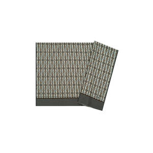 Pañuelo Rectangular de Seda Beige a Rayas - Impresión Digital Personalizada, Accesorio Elegante para Todas las Temporadas - Product Image 1