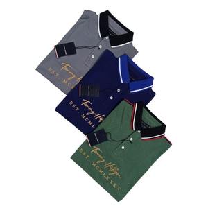 Camiseta Casual de Manga Corta para Hombre, de Alta Calidad, 200 GSM, Tela Jersey de Algodón Sólido con Técnicas de Bordado, Diseño Personalizado - Product Image 3