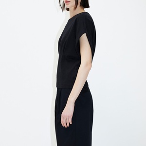 T-shirt imprimé oversize à épaules tombantes pour femme, design personnalisé OEM, vêtement d'été flexible à manches courtes pour femme - Product Image 5