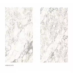 Azulejos de losa de porcelana brillante de mármol Vistaar Siena 4x8ft 120x240cm para decoración de cocina y pared cuarzo de granito Artificial - Product Image 6