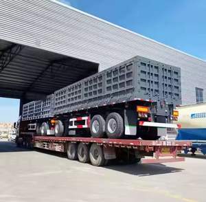 Remolque de descarga hidráulica, remolque agrícola de doble eje con unidad de potencia; Remolque ATV entrega rápida - Product Image 6