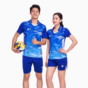 Meilleur prix unisexe de haute qualité en plein air gonflable personnalisé Spike JP volley-ball uniforme ensemble femmes/hommes maillot fabricant de gros - Product Image 4