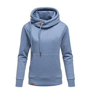 Nueva Colección de Invierno: Sudaderas con Capucha de Felpa para Mujer, Tallas Grandes, con Bordado Personalizado y Estampado Frontal, Ecológicas - Product Image 1