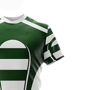 Diseña tu ropa de equipo personalizada Impresión personalizada Uniforme de rugby Precio al por mayor Uniforme de rugby de secado rápido - Product Image 4