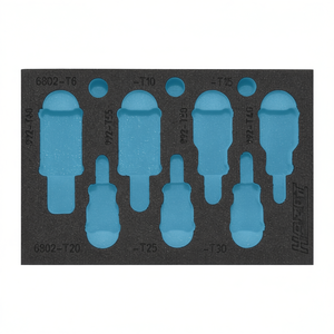 แผ่นโฟมนุ่ม 2 ส่วนประกอบ Hazet สำหรับจัดเก็บเครื่องมือ ใช้ได้กับรุ่น 1557/1 - Product Image 2