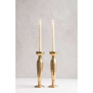 Bougeoir en aluminium fini argent chic beau cadeau pour les festivals de mariages et les pendaisons de crémaillère modernes - Product Image 6