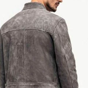 Gabardina de Cuero Sintético de Textura Suave para Hombre con Artesanía Refinada, Comodidad, Características Ecológicas y Transpirables - Product Image 6