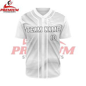 High quality team sports wear baseball Jersey softball shirts in wholesale cheap rate - Product Image 5