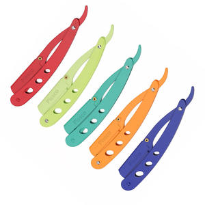 Navaja de Afeitar Recta Profesional para Barbería, Herramienta de Barbería, Navaja para Cabello, Navaja Recta para Hombres, 1 Pieza - Product Image 4