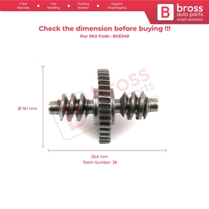 Kit de réparation de rétroviseur BGE540 pour S40 S60 38 dents - Product Image 5