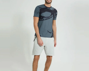 Camisetas lisas de manga corta de verano, camiseta Unisex personalizada 100%, Camiseta de algodón con hombros caídos informal de gran tamaño para hombres, ajuste holgado - Product Image 2