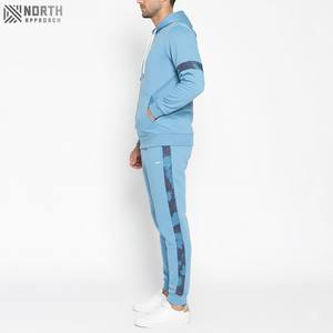 Survêtement d'hiver pour homme, coupe classique, style streetwear, respirant, 100% coton, à capuche, uni, best-seller - Product Image 6