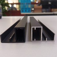 Profilé en aluminium pour porte de placard de cuisine en verre, fabrication à bas prix au Vietnam