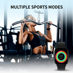 Montre connectée BIOJUET avec écran tactile IPS de 2,01 pouces, moniteur de fréquence cardiaque, étanche IP68, tracker de fitness unisexe avec fonction d'appel - Product Image 6