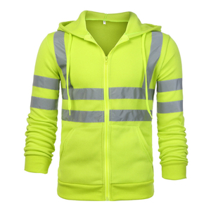 เสื้อแจ็กเก็ต Hi VIS สำหรับใส่ทำงานหนักปลอดภัยกันน้ำปรับแต่งโลโก้ได้ตามต้องการ - Product Image 1