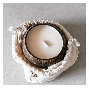 Bonne affaire Coquille de noix de coco pour la fabrication de bougies/Bougies en cire de noix de coco Luxe hautement parfumé du Vietnam - Product Image 3