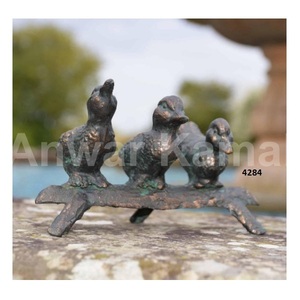 Vente chaude de haute qualité brossé or canard Sculpture de jardin idéal pour la maison cour parc Patio et jardin décor - Product Image 4