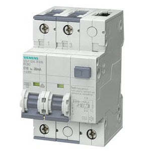 Para Siemens 5SU14441RC63 63A 4P 100mA 10KABETAGARD RCBO Disyuntor 415VAC 50 .. 60HZ - Product Image 1