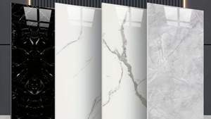 Carrelage en pierre de luxe moderne de haute qualité 300X600 600X600 600X1200 pour les décorations Carrelages de sol solides de l'entreprise - Product Image 4