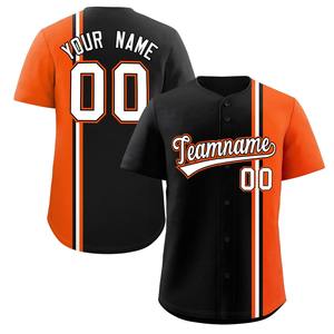 Custom American Men's Baseball Jersey Breathable Plus Size Blank <b>Shirts</b> with Embroidery Name Logo Softball Uniform Option - Product Image 6