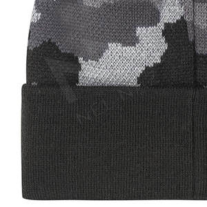 Custom Design Adult and <b>Baby</b> Warm Knitted <b>Beanie</b> Hats with New Leather Label Hand Embroidered Winter Hat for Business - Product Image 3