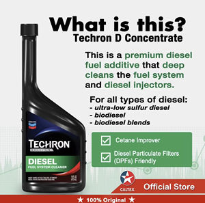 Nettoyant de système de carburant haute performance Chevron Techron D concentré 2KG/473ML et lubrifiant moteur fabriqué aux États-Unis - Product Image 2
