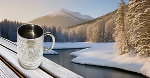 Classic 18 oz Moscow Mule Beer Glasses Pure Solid Brass No Lining Silver Stein Sublimation Feature for Water Wine and Gifts - Product Image 5