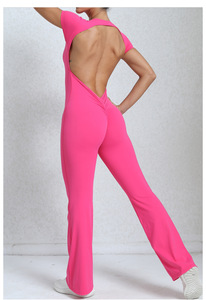 Mono Deportivo Transpirable Personalizado para Yoga, Mono Deportivo para Mujer, Traje de Gimnasio, Mono Deportivo para Yoga - Product Image 3