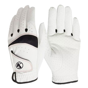 Guantes de golf de cuero genuino de primera calidad al mejor precio, transpirables y superventas en todos los tamaños para uso deportivo - Product Image 1