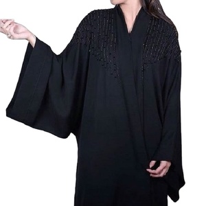 Abaya – <span class=keywords><strong>robe</strong></span> <span class=keywords><strong>de</strong></span> <span class=keywords><strong>mariée</strong></span> musulmane, caftan marocain, violet brumeux, couture à <span class=keywords><strong>la</strong></span> main, dubaï, vente en gros, nouvelle collection 2022 - Product Image 1