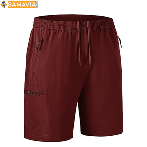 Pantalones cortos de malla para hombre, ropa deportiva ligera de secado rápido para gimnasio, entrenamiento y correr - Product Image 1