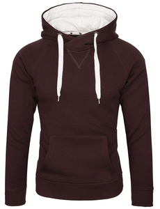 Pull d'hiver pour hommes imperméable respirant séchage rapide teint uni chaud à capuche lourd 450 GSM 100% coton polaire à capuche - Product Image 6