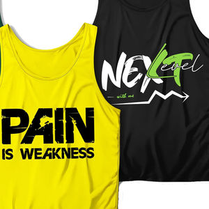 Camiseta sin Mangas Personalizada, Camiseta Deportiva de Algodón para Correr, Camiseta Atlética sin Mangas, Ropa Deportiva para Gimnasio, Camiseta sin Mangas para Hombre - Product Image 4