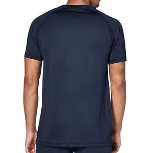 เสื้อยืดออกกำลังกายแบบเรียบสีพื้น แห้งเร็ว ใส่สบายสำหรับฤดูร้อน ทรงปกติ ระบายอากาศได้ดี เหมาะสำหรับเล่นกีฬา - Product Image 2