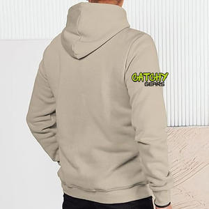 เสื้อฮู้ดฟลีซแบบแห้งเร็วสำหรับพิมพ์ลายแบบซับลิเมชั่น ฮิปฮอป  สำหรับงานพิมพ์แบบรีดร้อน  แบบยูนิเซ็กซ์  โพลีเอสเตอร์  รับผลิตตามสั่ง (OEM) ขายส่ง - Product Image 4