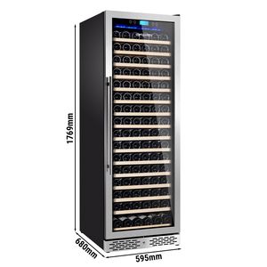 Nevera Comercial para Vinos - Negra - Independiente - Una Sola Zona - 450L - Máx. 171 botellas - Product Image 2