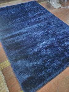 Super Soft Woven Polyester Shaggy Plush Area <b>Rugs</b> High Pile Indoor Modern Living Room Bedroom Kids Home Decor <b>Black</b> - Product Image 2