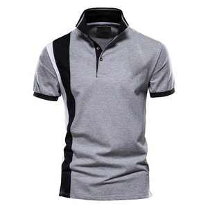 Vente en gros de vêtements avec logo personnalisé polos à manches courtes pour hommes grande taille polos en coton de qualité bon marché pour hommes - Product Image 3